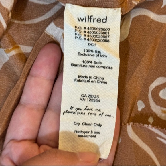 Wilfred Mocha/Birch 100% Silk Skirt

#1306 - Picture 5 of 6